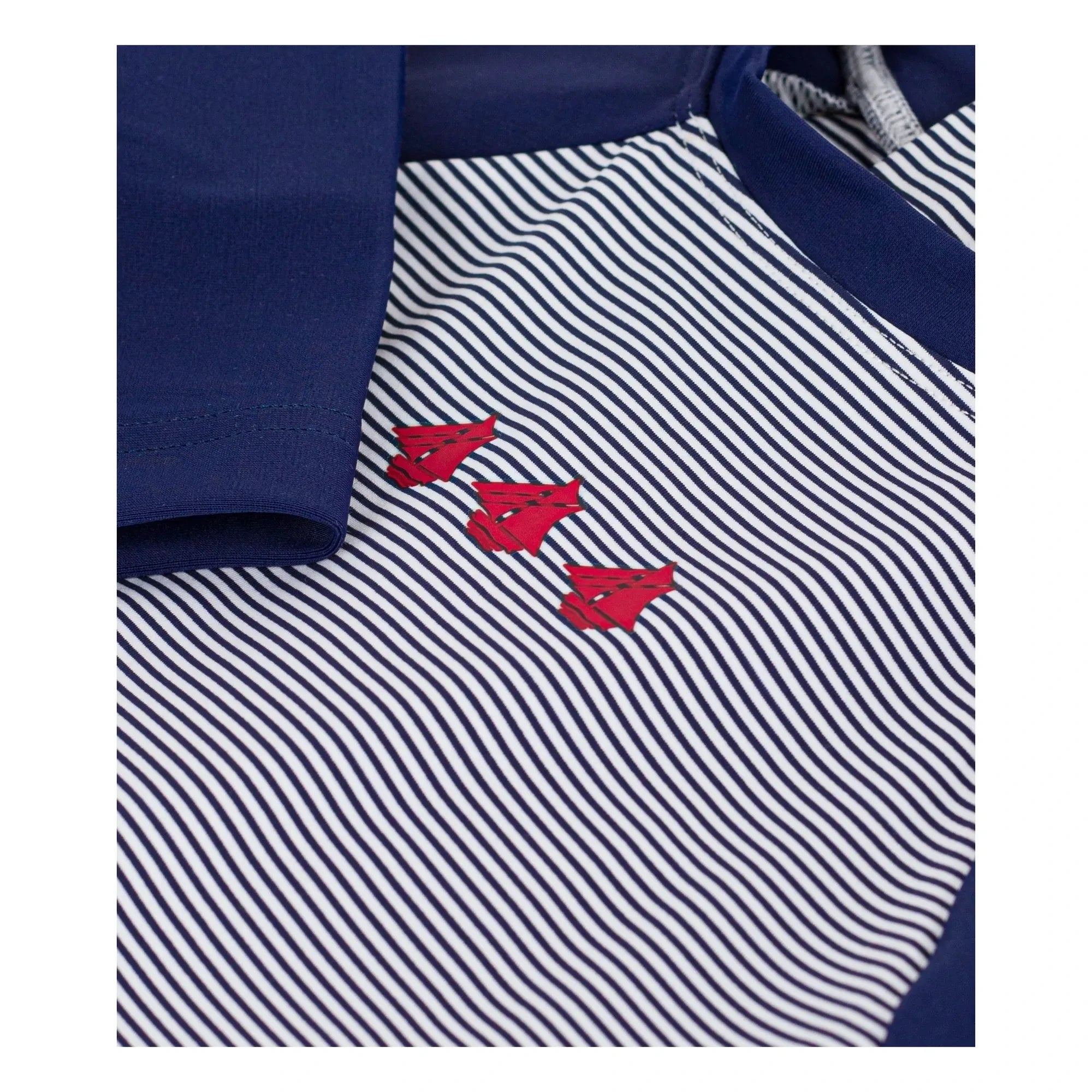 Petit Bateau - Bañador a rayas con protección UV | Azul