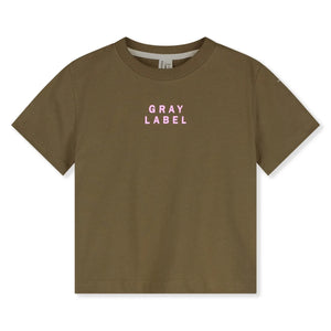 Gray Label - Oversize Tişört Gray Label Organik Pamuk | Brown