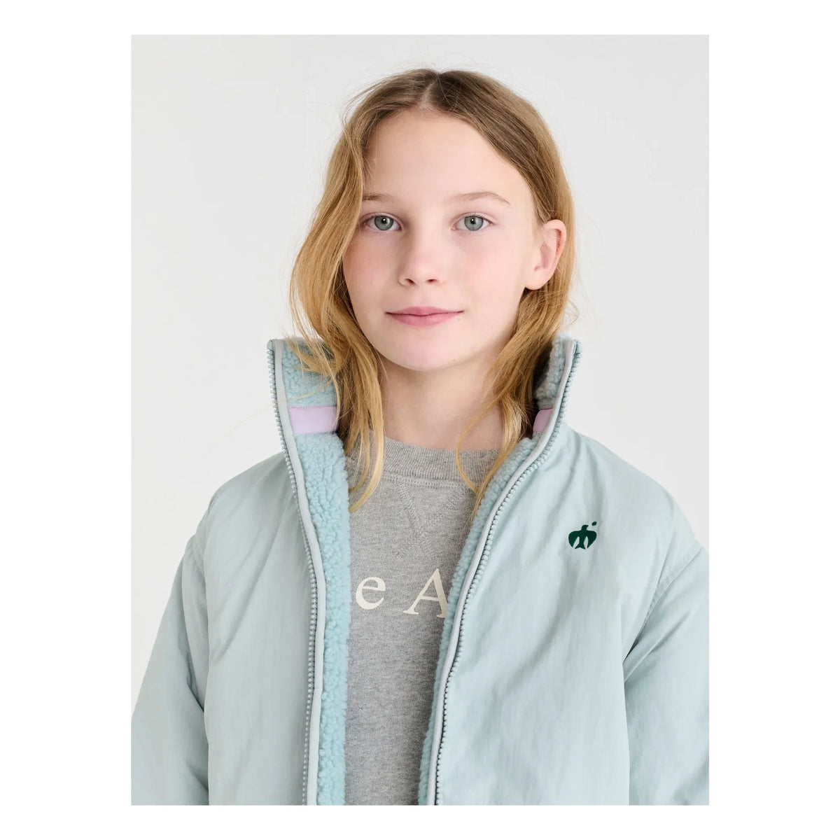 True Artist - Chaqueta Sherpa Reversible N°3 | Azul