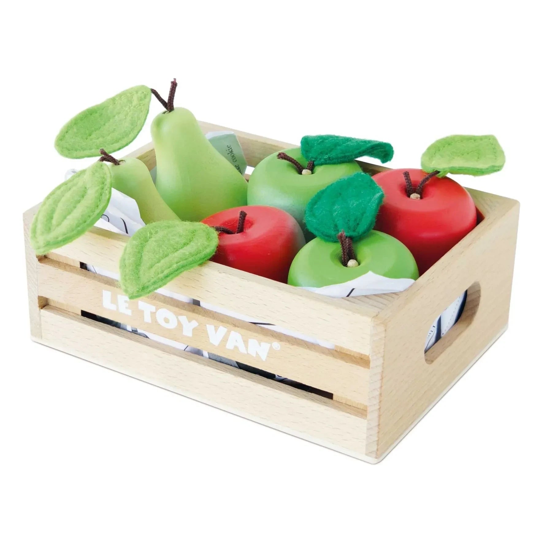 Le Toy Van - Cesta de manzanas y peras del mercado