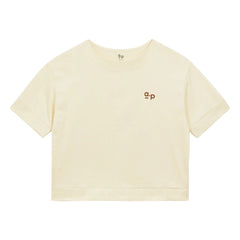 a.p - Camiseta de algodón orgánico | Crudo