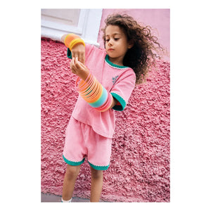 Bonton - Livi Short de toalla | Rosa caramelo