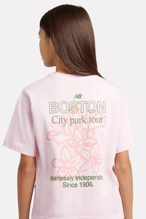 Camiseta de algodón New Balance para niños