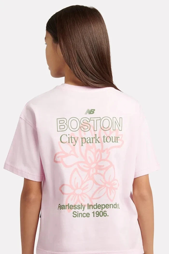 Camiseta de algodón New Balance para niños