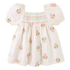 Gingersnaps - Vestido bordado Gigi | Blanco
