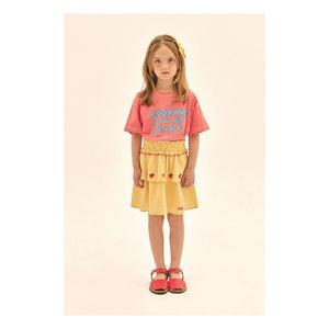 Jelly Mallow - Falda fruncida | Amarillo