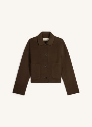 Vanessa Bruno - Chaqueta Henri Laine | Chocolate