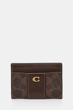 Estuche de tarjetas Coach