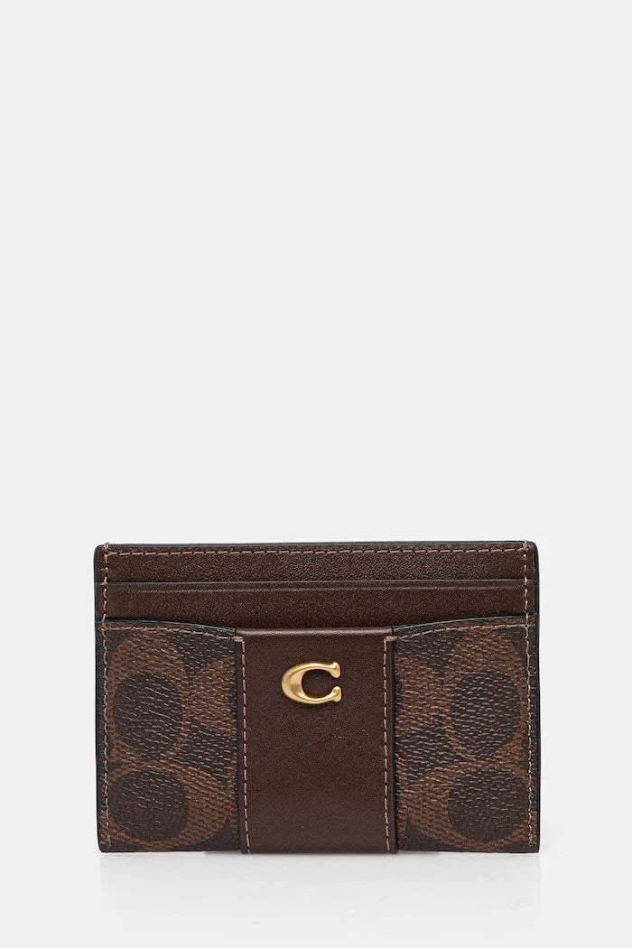 Estuche de tarjetas Coach