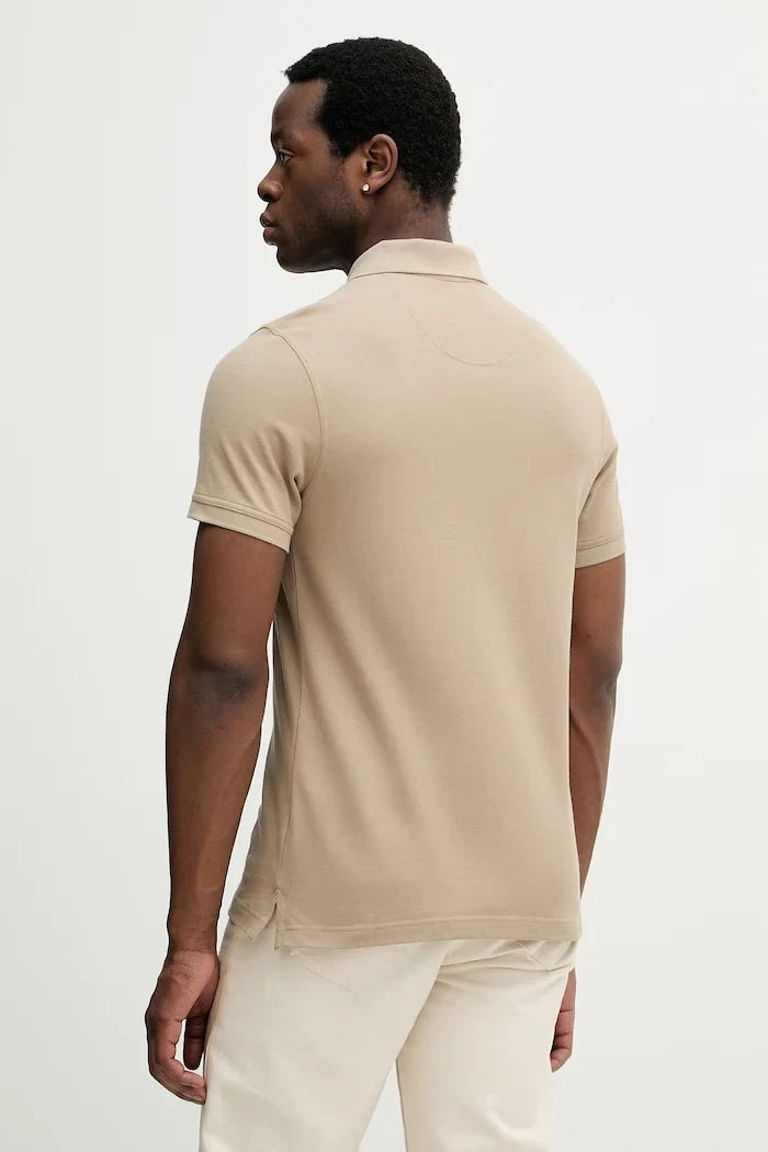 Polo de algodón para hombre Barbour