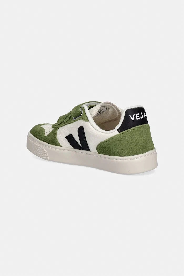 Zapatillas deportivas de piel Veja Small V-10 para niños