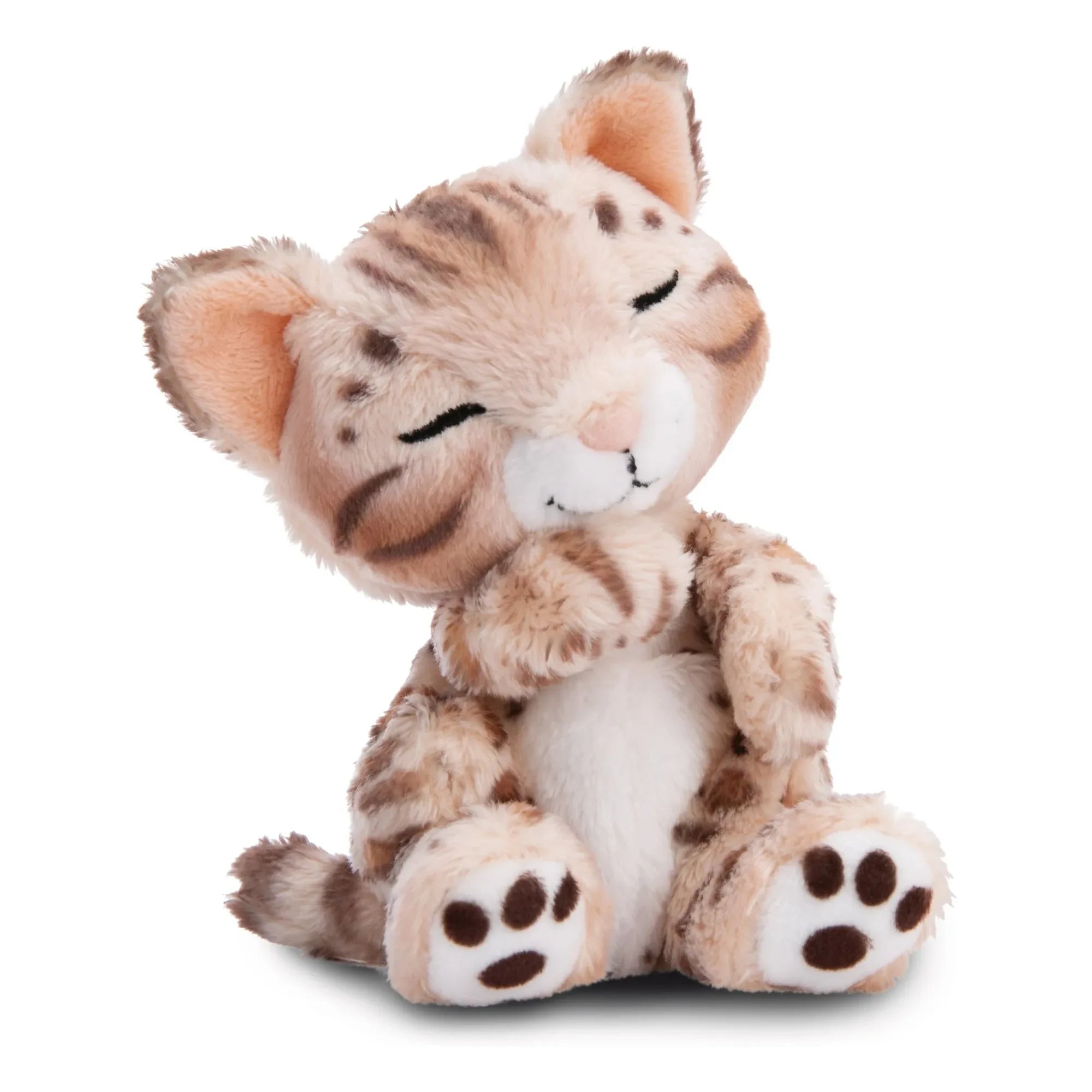 Nici - Peluche de gato bengalí - Sleeping Pets | Marrón claro