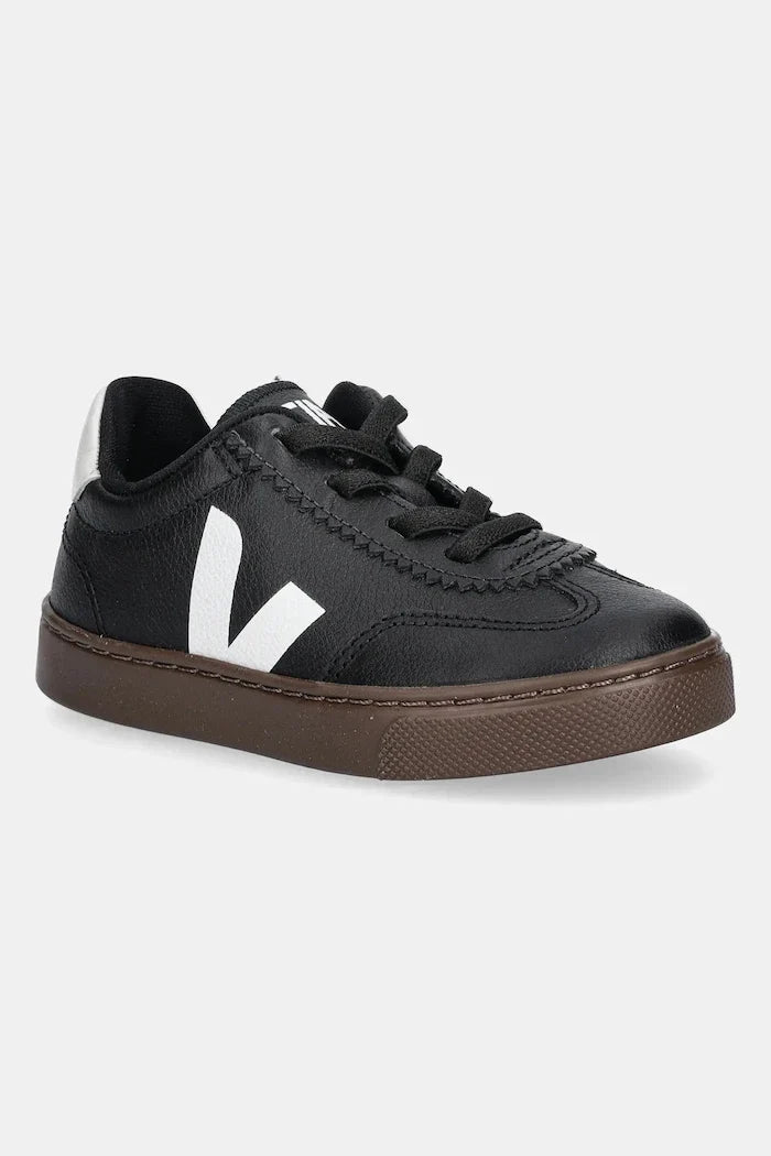 Zapatillas deportivas de piel Veja Small Volley para niño