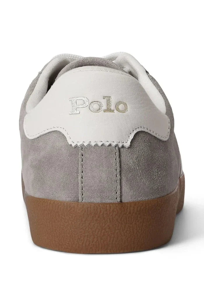 Zapatillas de cuero para hombre Polo Ralph Lauren Court Vlc Pp