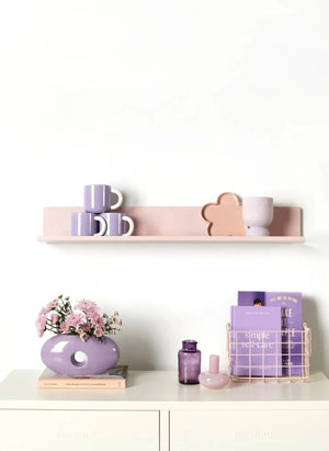 Mustard Made - Estante de Metal Ledge | Blush