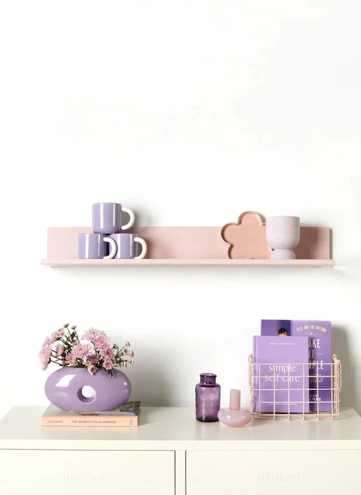 Mustard Made - Estante de Metal Ledge | Blush