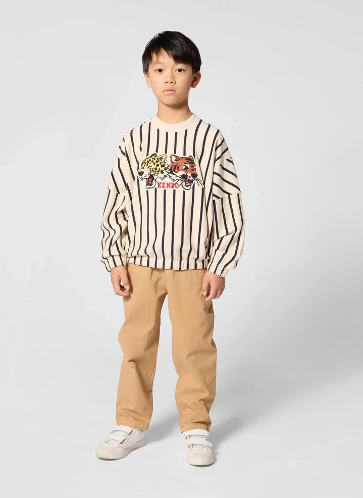 Kenzo - Jersey Kenzo Tigre a rayas | Blanco