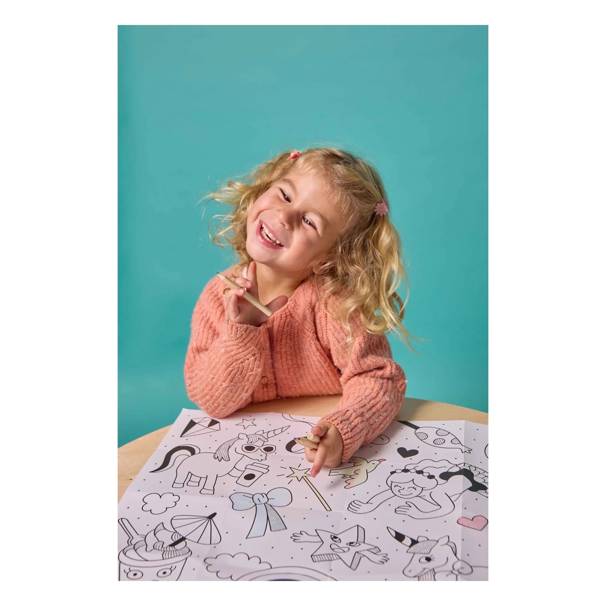 Omy - Lily mini set de colorear