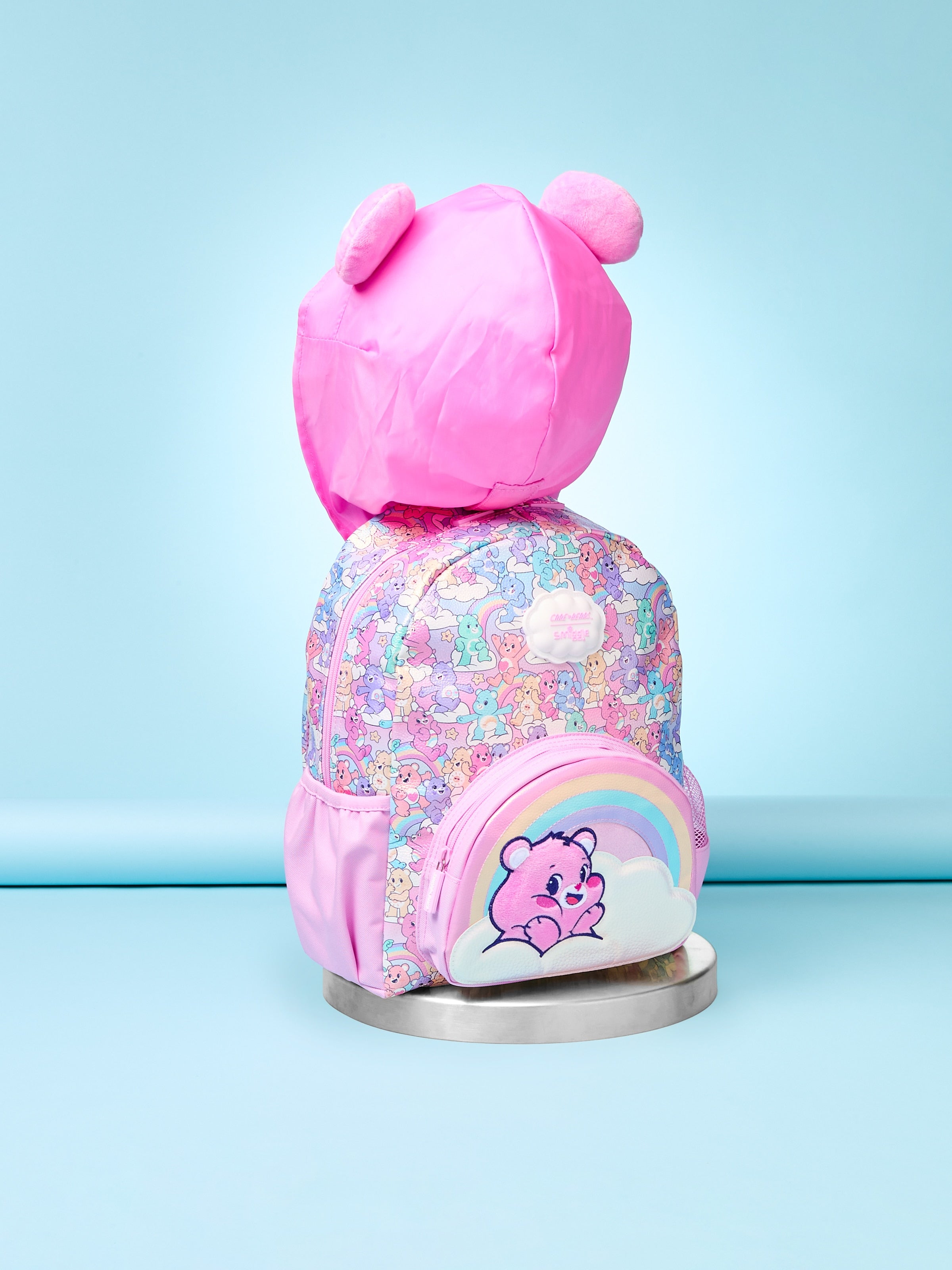 Smiggle - Mochila de guardería con capucha Care Bears