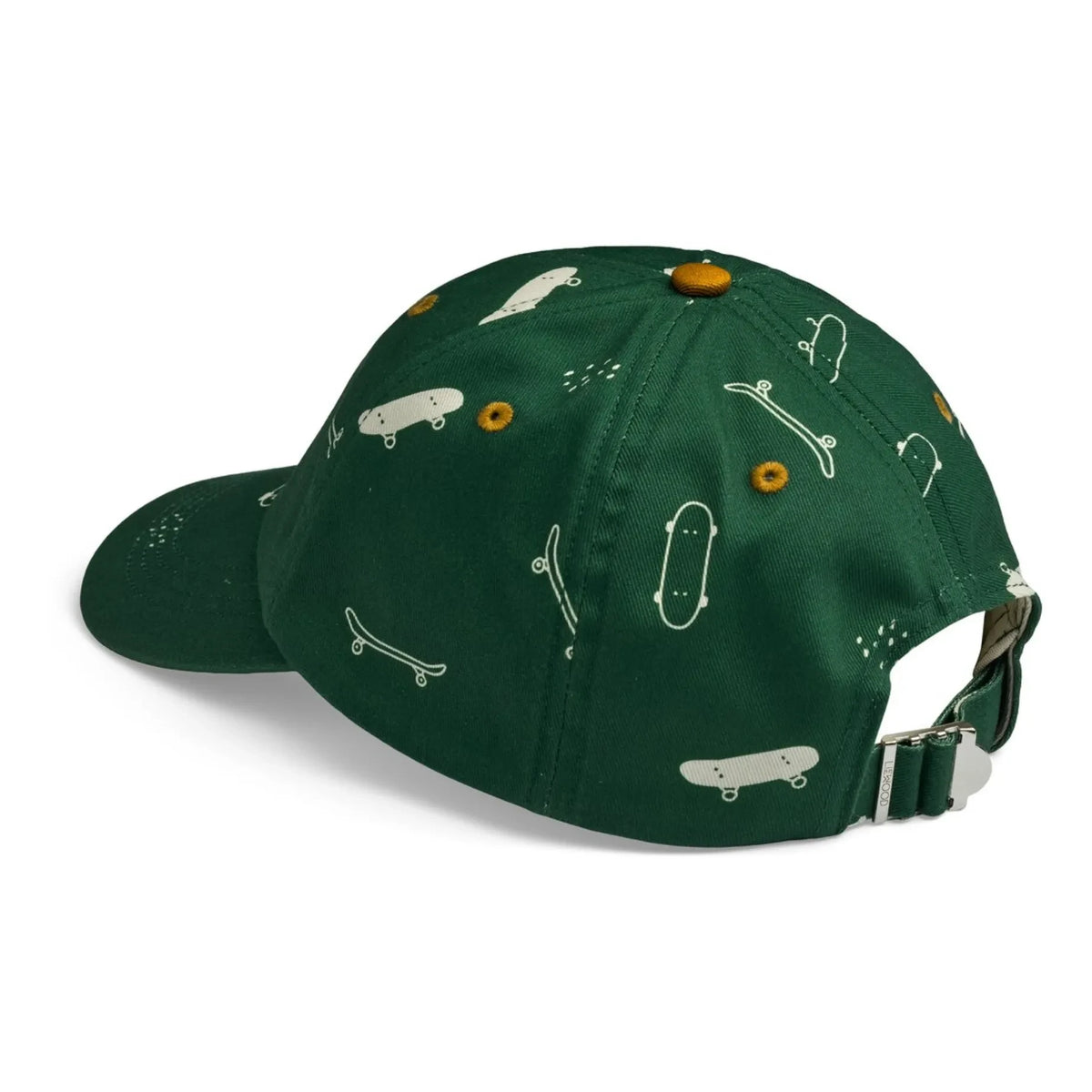 Liewood - Gorra de béisbol de algodón orgánico Danny | Verde oscuro