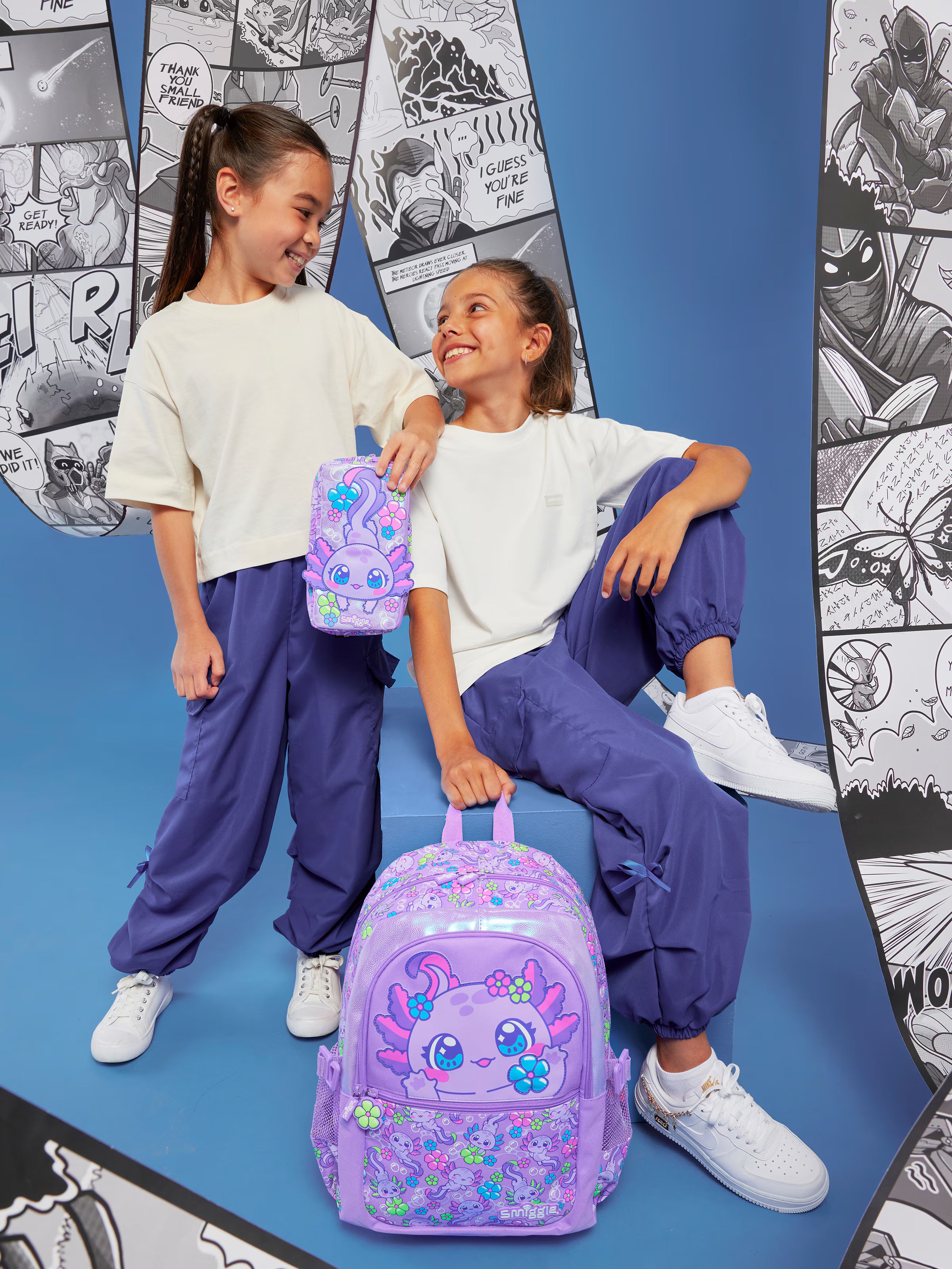Smiggle - Realm 4'lü Okul Çanta Seti