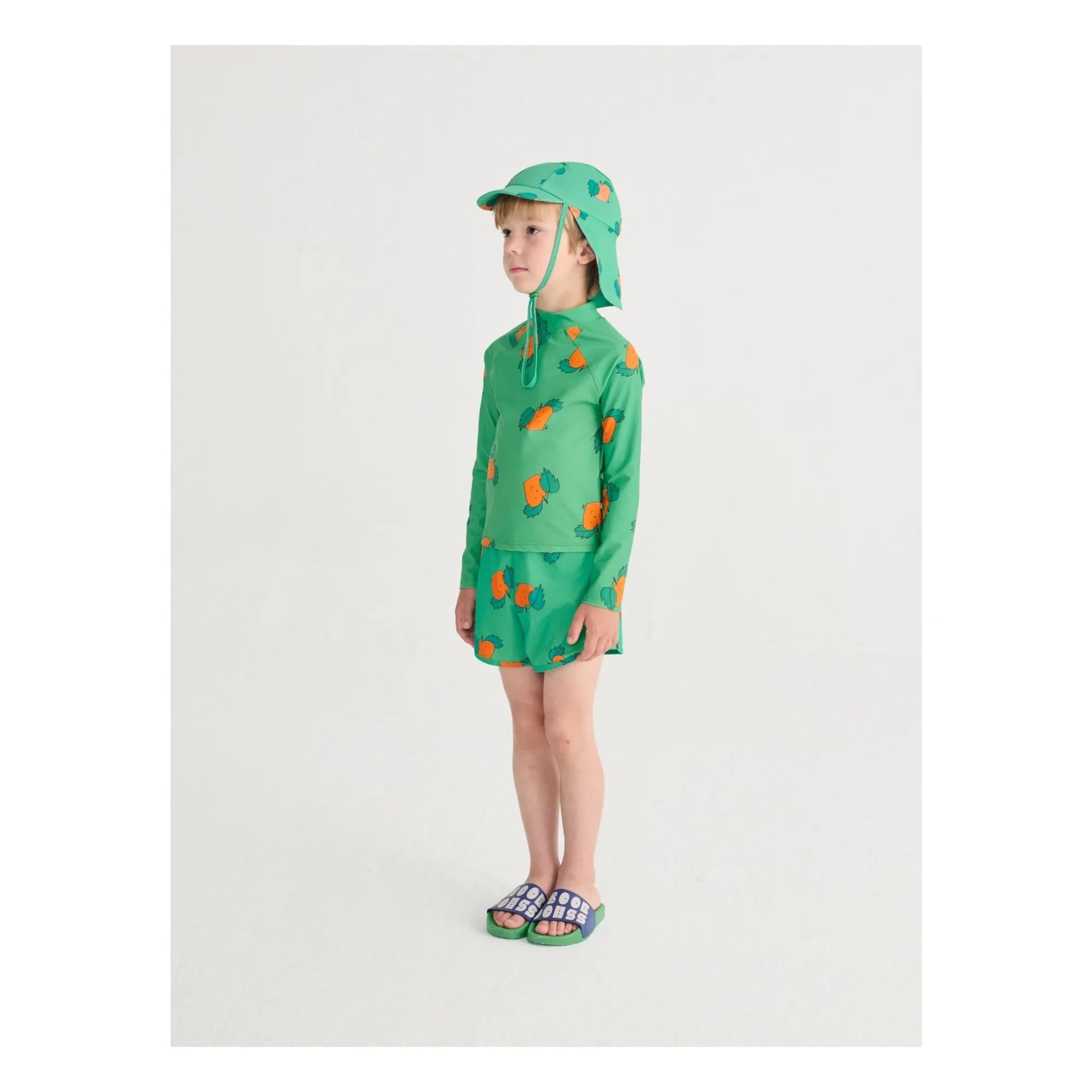 Bobo Choses - Gorro de baño naranja | Verde