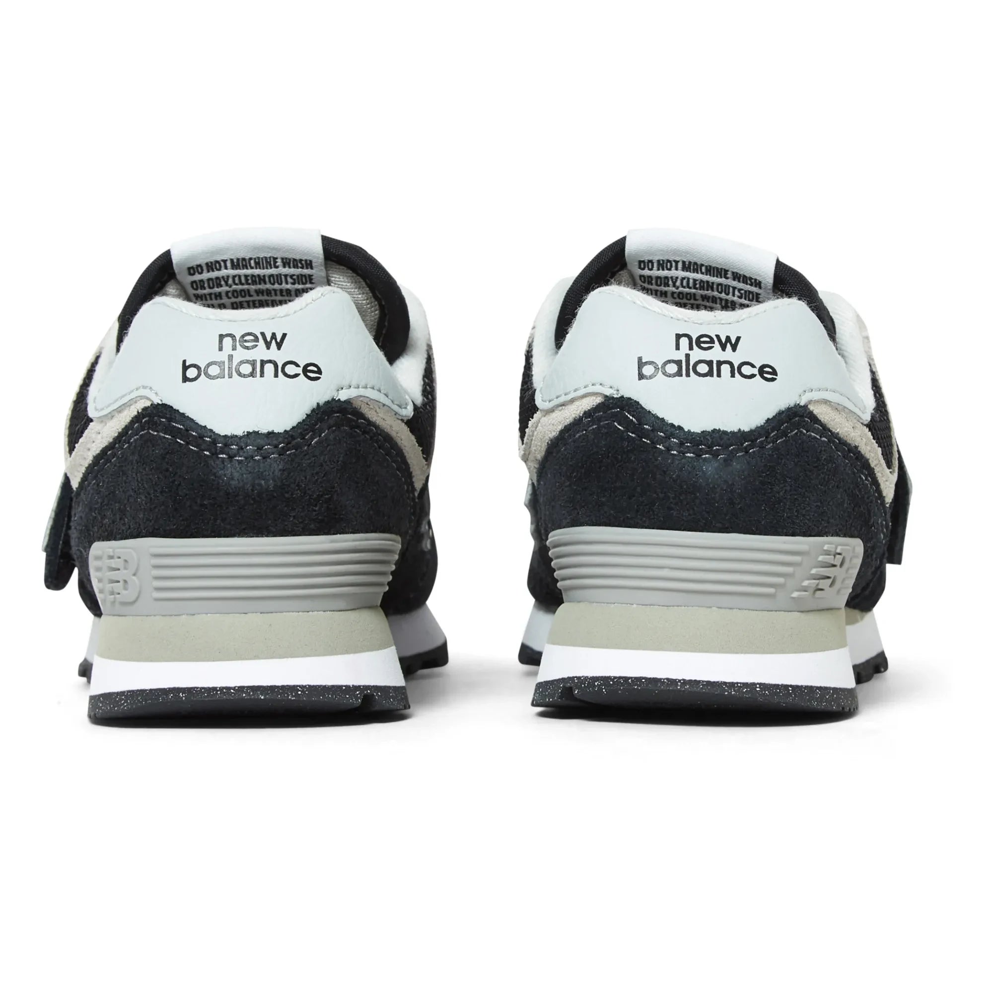 New Balance - Zapatillas deportivas con cierre de velcro 574 | Negro