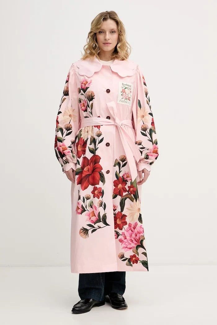 Abrigo Barbour x Farm Rio para mujer