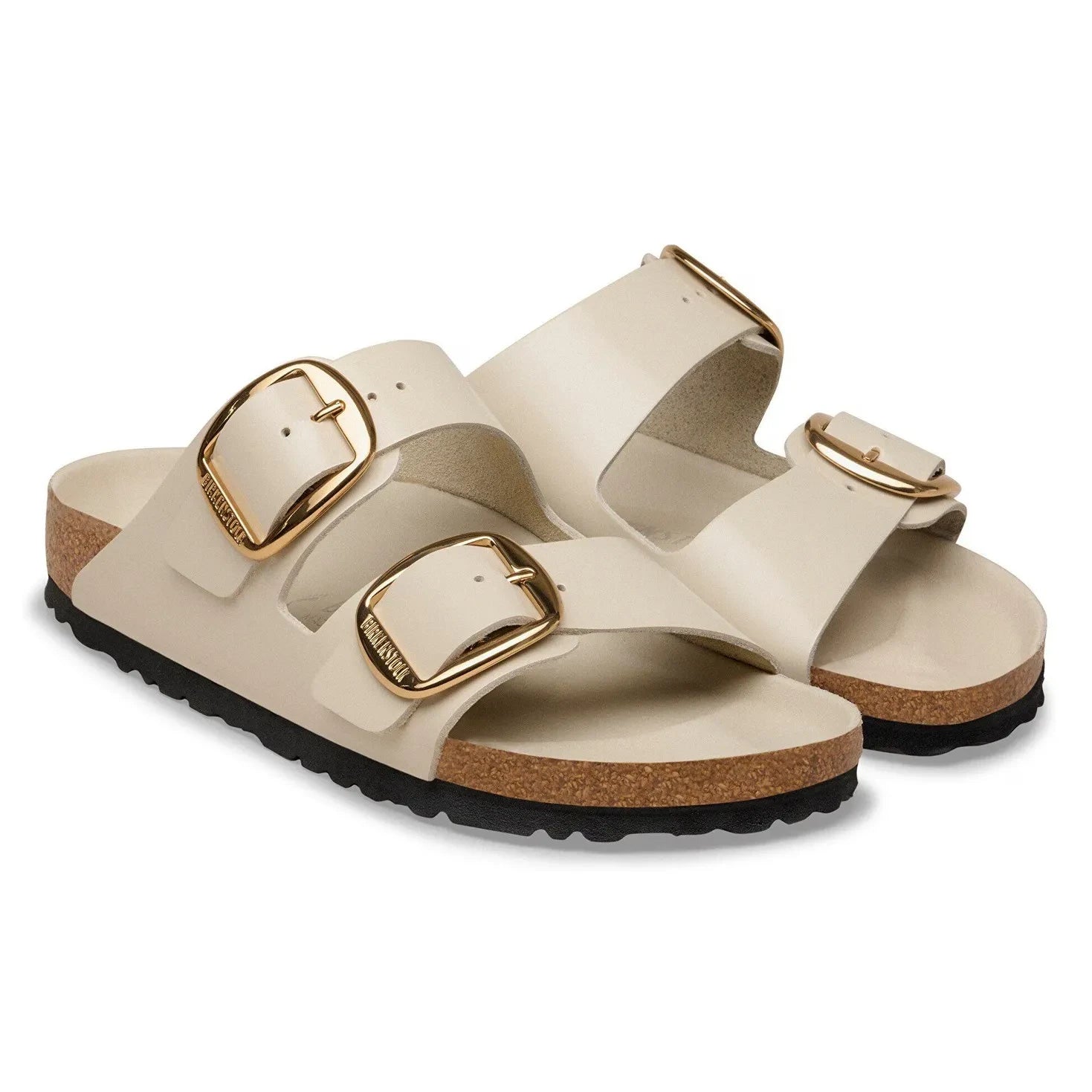 BIRKENSTOCK - Big Buckle Sandaletler | Krem