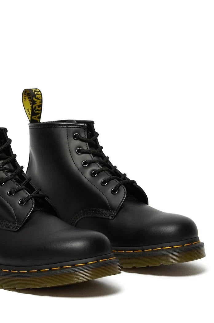 Botas de cuero Dr. Martens 101 Yellow Stitch