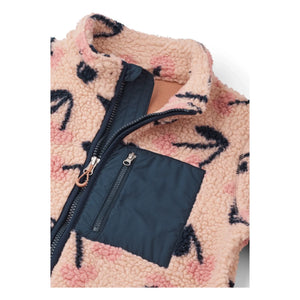 Liewood - Nolan Cerises Geri Dönüştürülmüş Elyaf Sherpa Ceket | Pembe