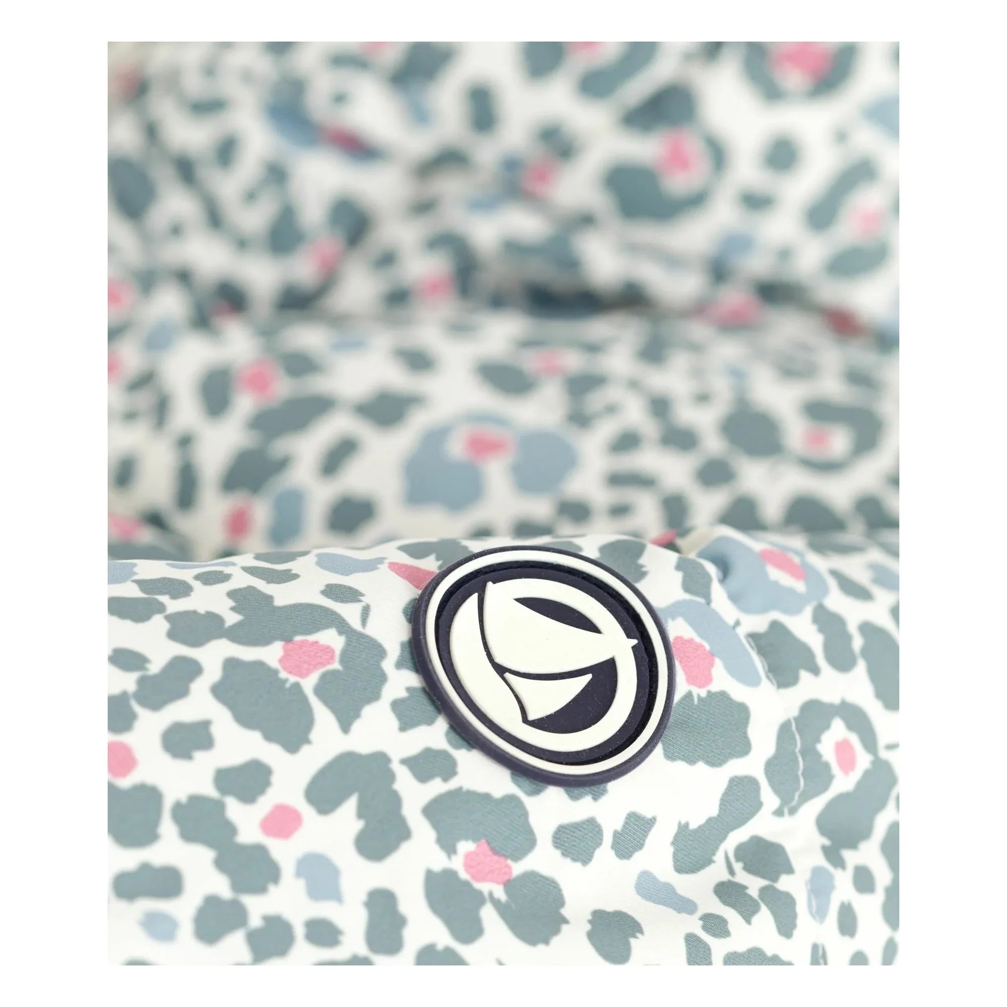 Petit Bateau - Chaqueta acolchada con estampado floral | Crudo
