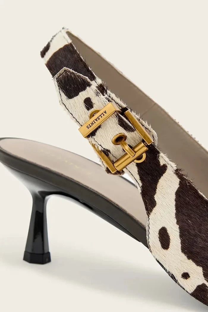 Zapatos de Piel Slingback Hera de Tacón Fino AllSaints