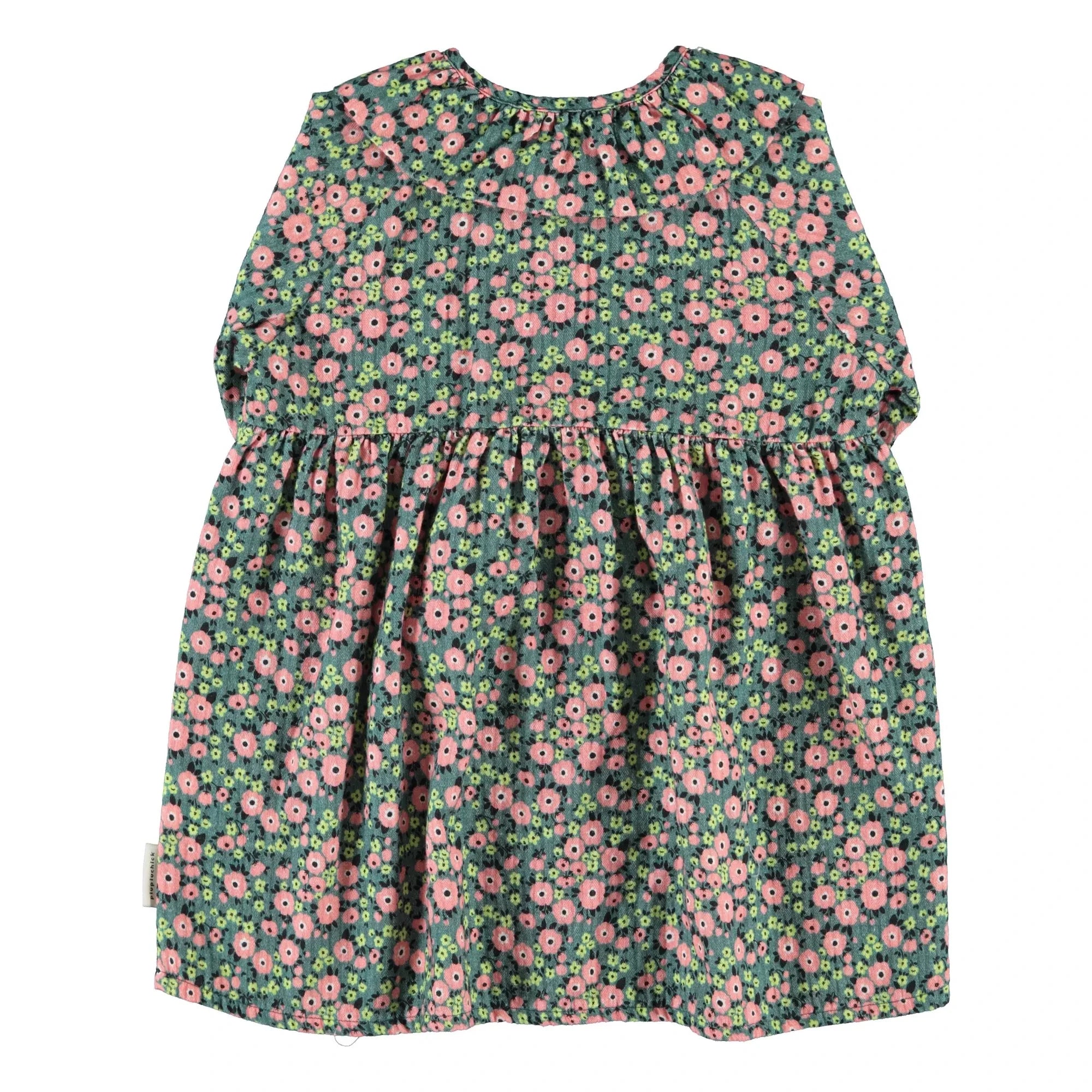 Piupiuchick - Çiçek Desenli Elbise | Yeşil