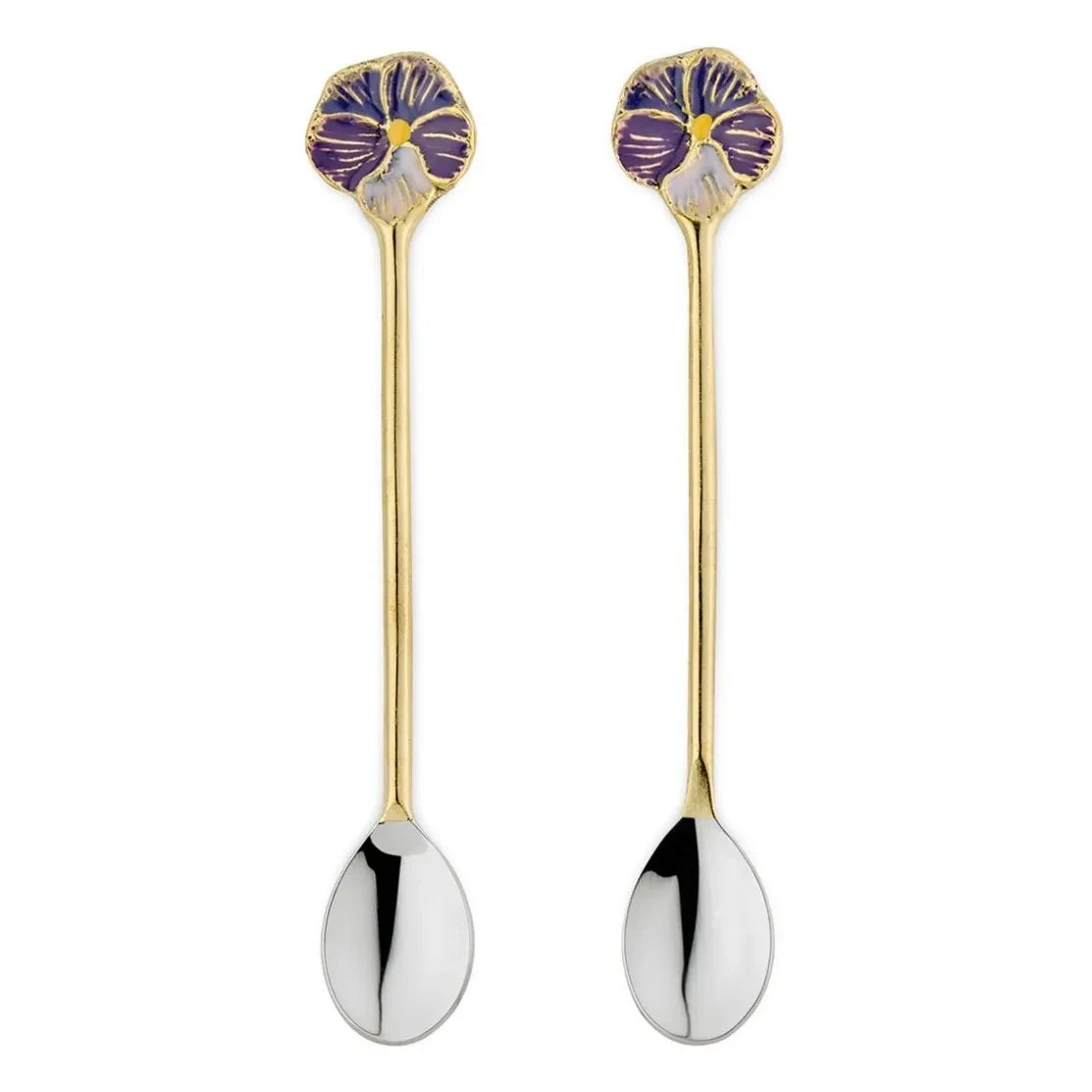 Doing Goods - Juego de cucharas Valery Violet - 2 piezas | Morado