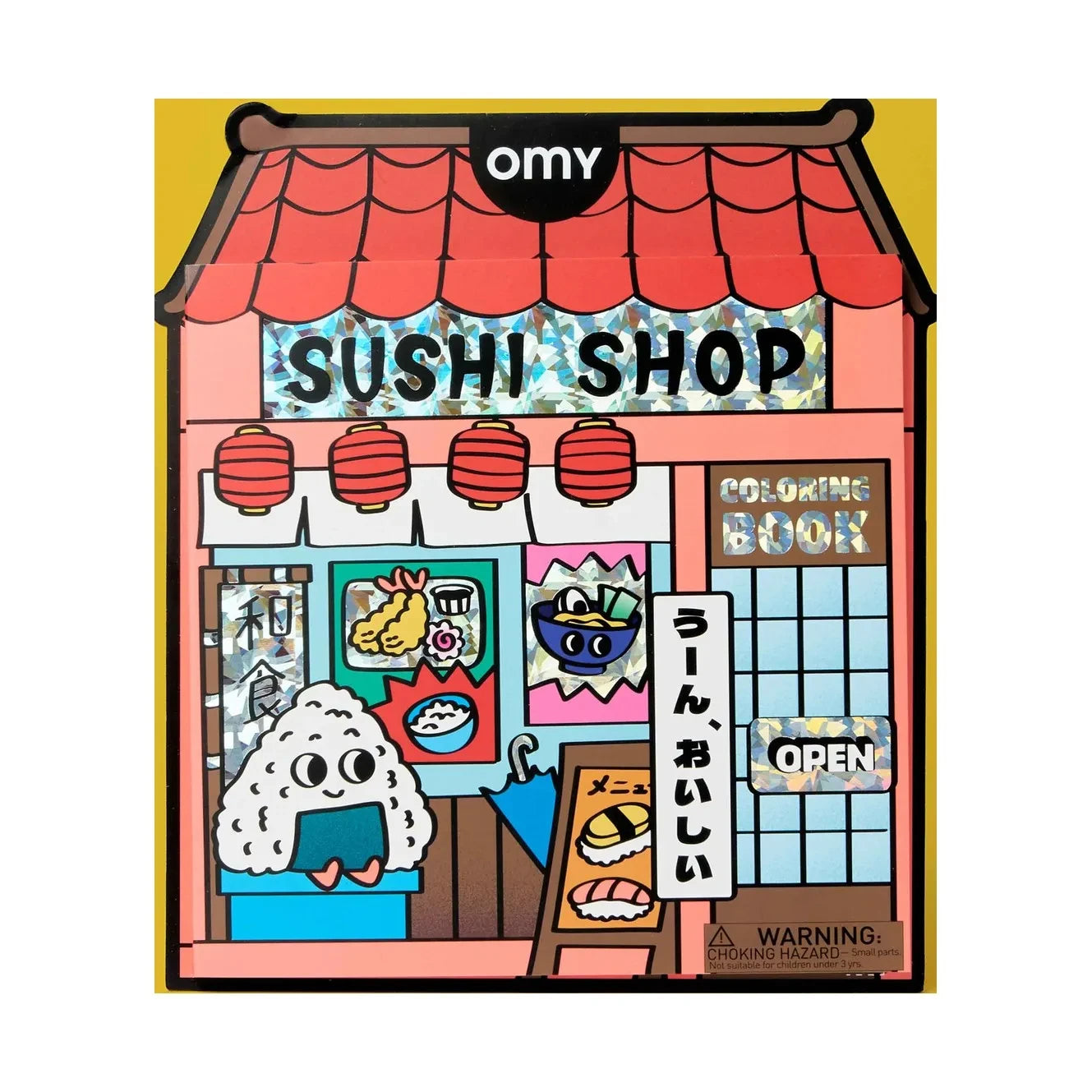 Omy - Libro para colorear de boutique - Sushi Shop
