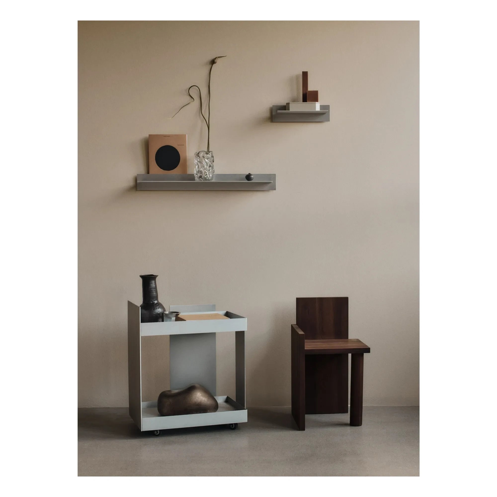 Ferm Living - Estante de aluminio Lager | Aluminio