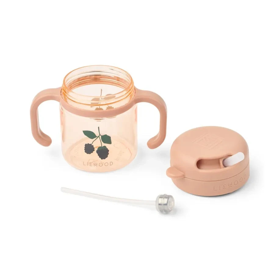 Liewood - Kai Tritan Pipetli Bardak | Berry/Pale Tuscany