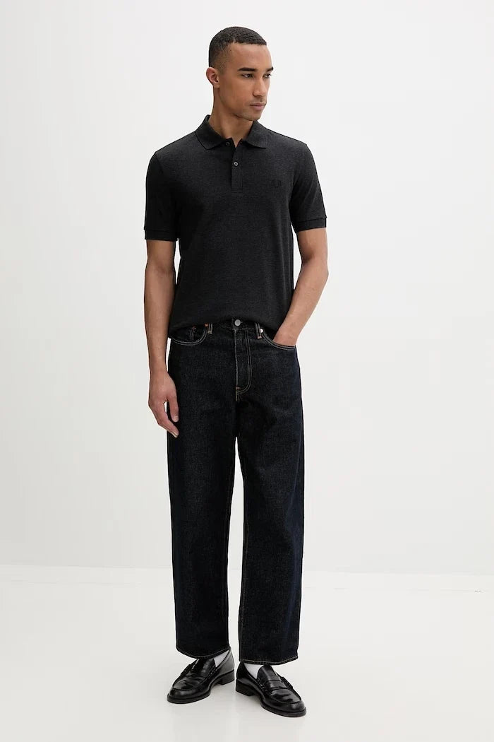Camiseta de hombre de algodón con cuello de Fred Perry