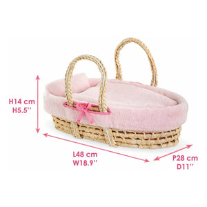 Corolle - Cuna 36 cm | Rosa pálido