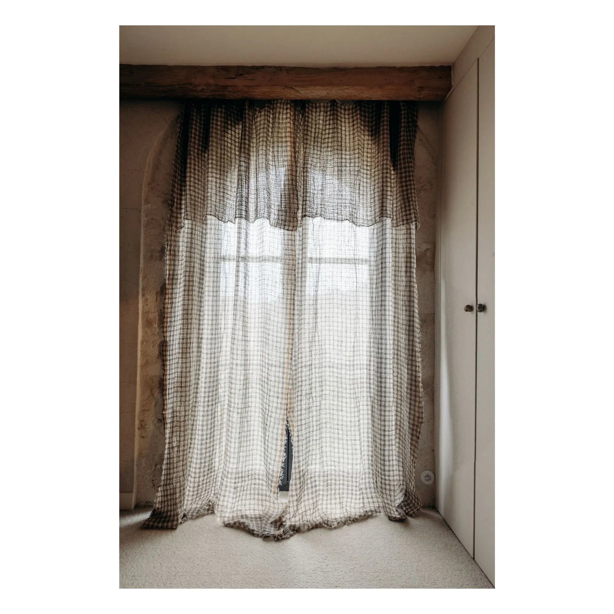 Le Monde Sauvage - Cortinas Boston Harmattan | Gris