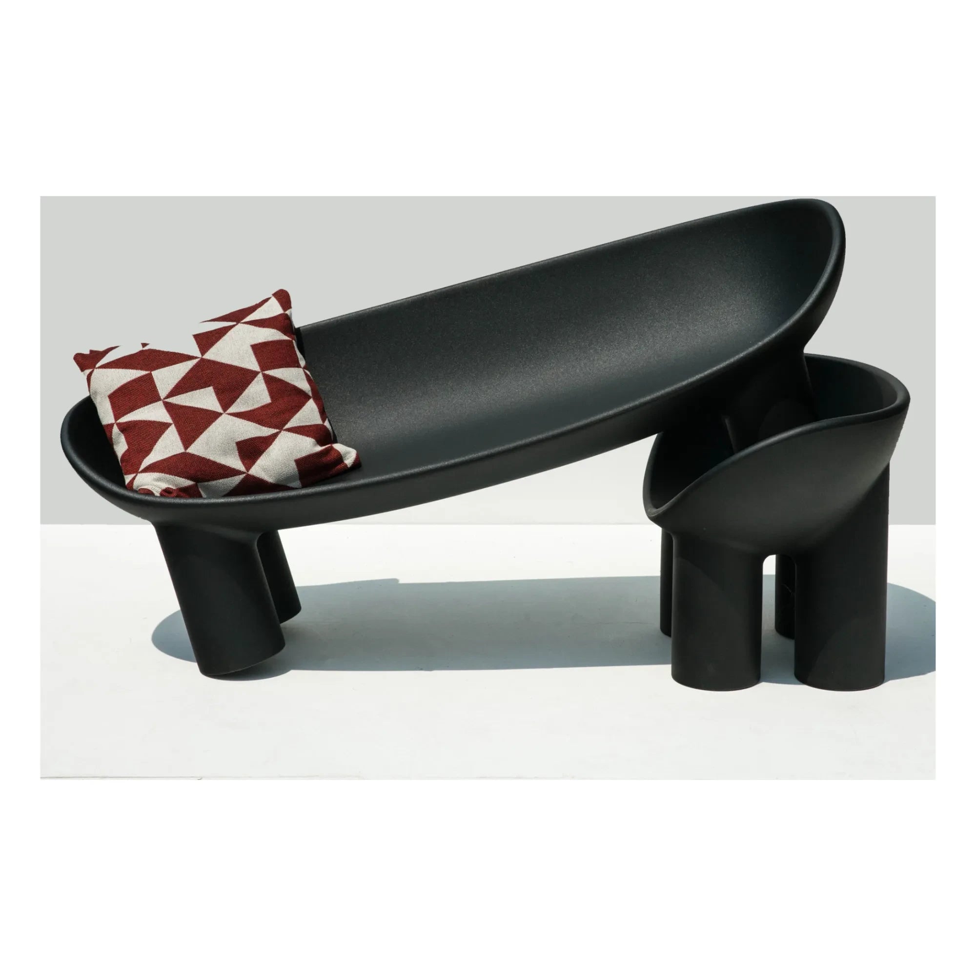 Driade - Sillón Roly Poly - Faye Toogood | Negro