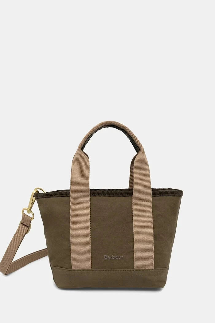 Bolso cruzado de algodón Barbour Mya para mujer