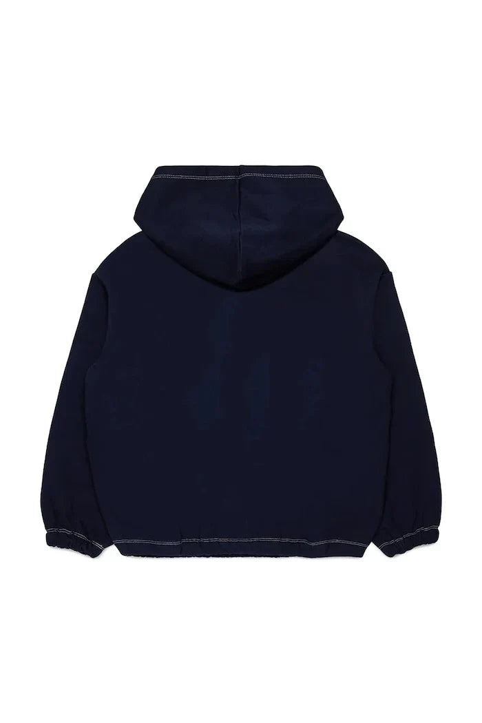 Sudadera con capucha con cremallera de algodón para niños MAXS18F SWEAT-SHIRT de Max&Co.