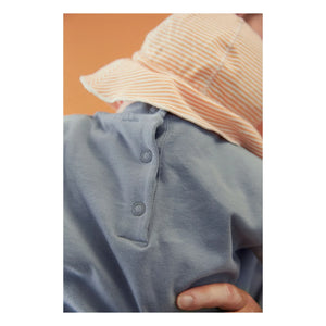 Gray Label - Bob a rayas de algodón orgánico | Albaricoque