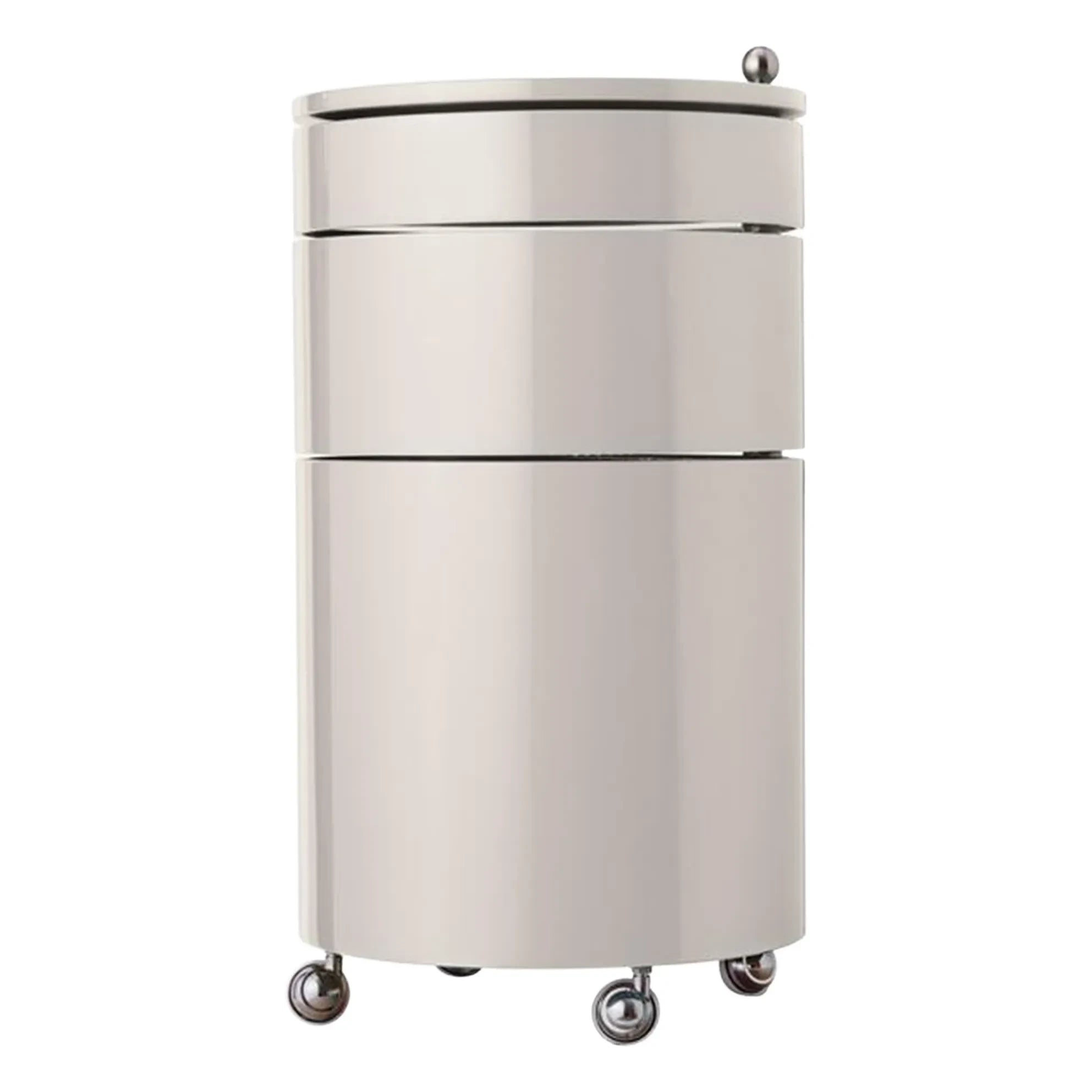 Verpan - Unidad de almacenaje móvil Barboy - Serie Brillo | Crema