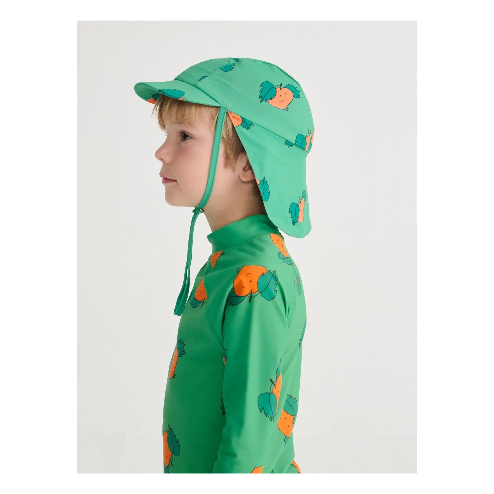 Bobo Choses - Gorro de baño naranja | Verde