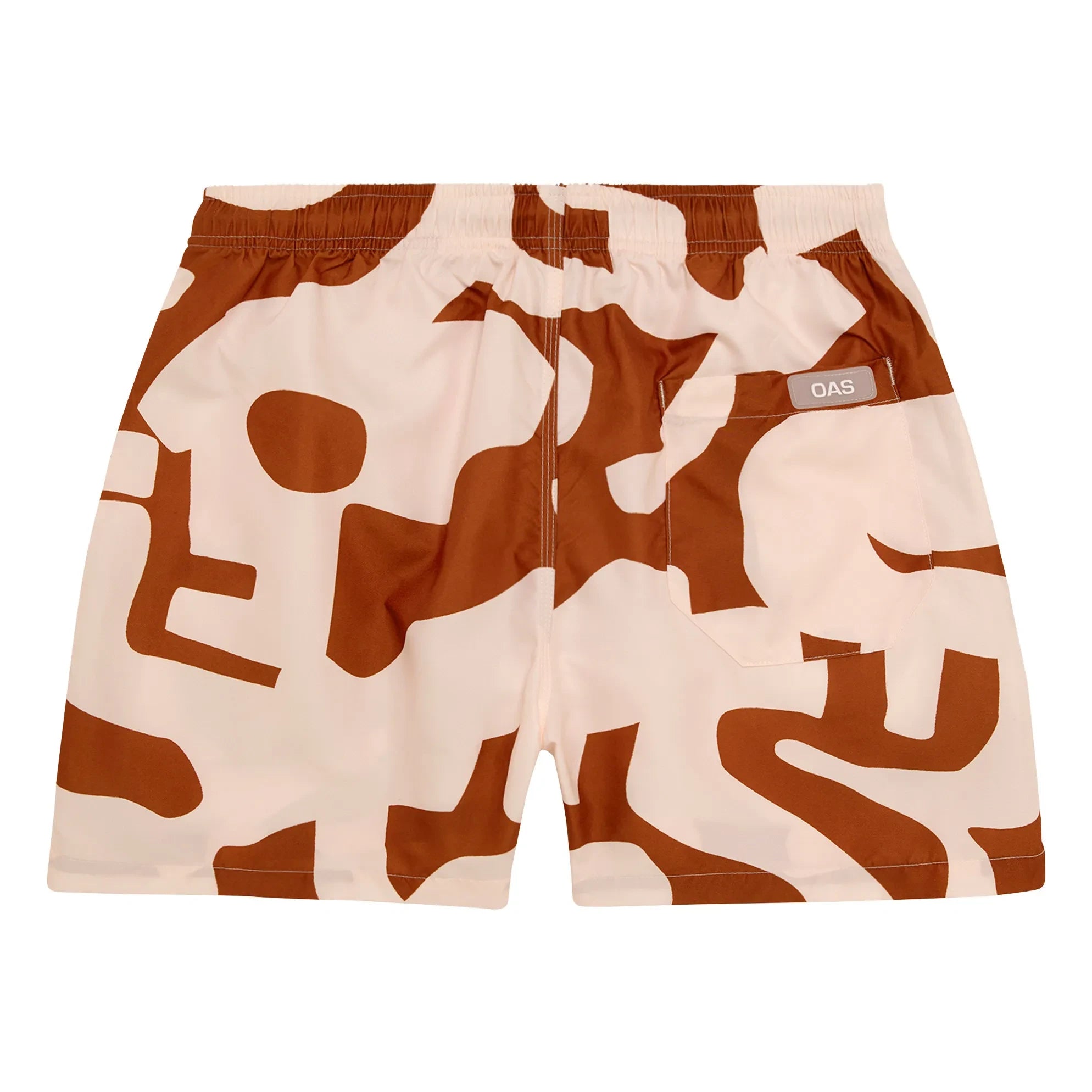 OAS - Pantalones Cortos de Baño Russet Puzzlotec | Terracota