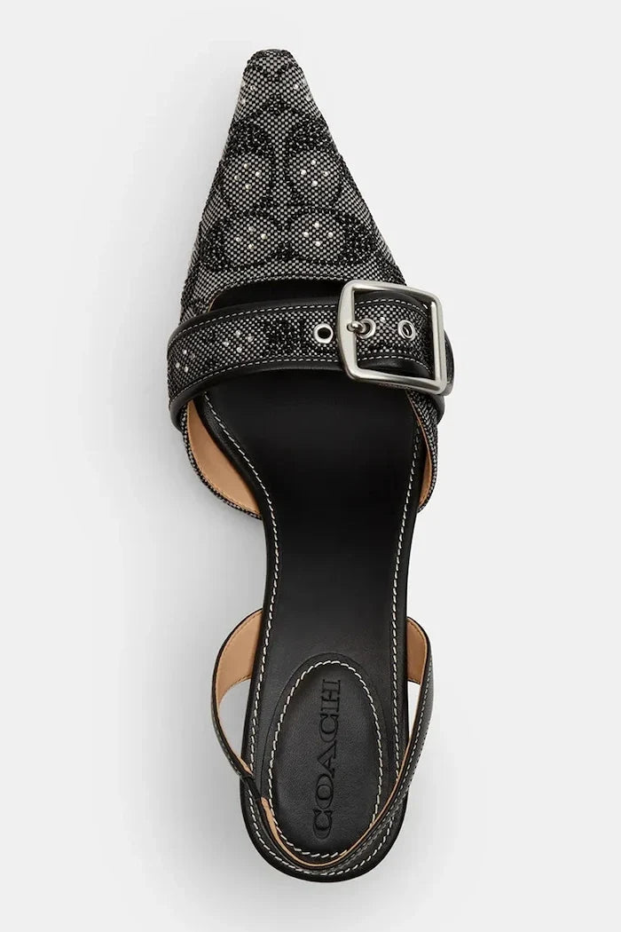Zapatos de tacón de cuero Coach