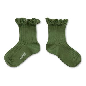 Collégien - Calcetines con volantes de encaje Lili | Avocat